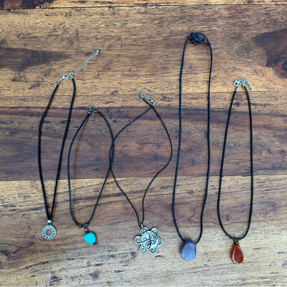 5 necklace bundle